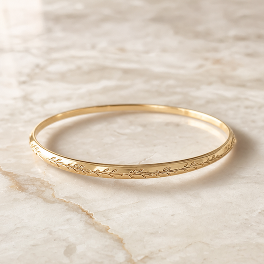 Faith Label Olive Branch Bracelet
